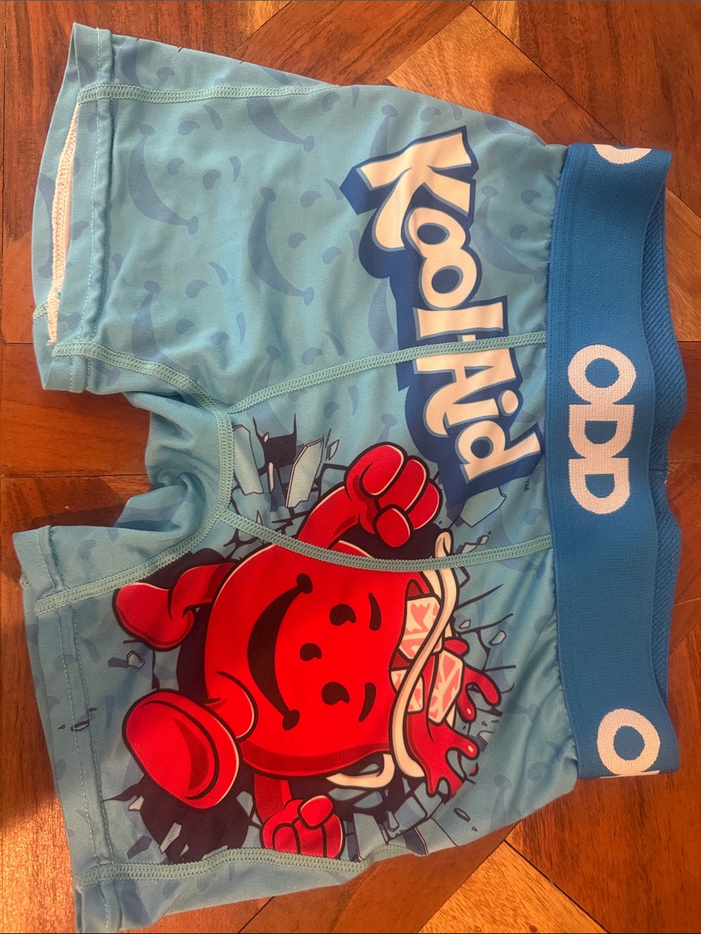 Kids Kool-Aid Blue Graphic Boxer Shorts